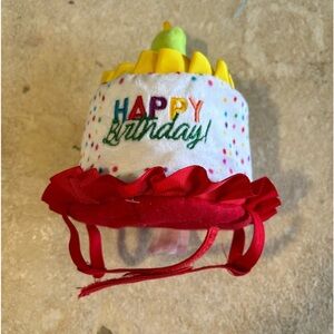 Pet Birthday Hat by You and Me size s/m